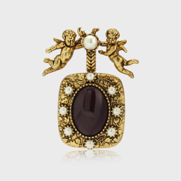 Miniature Angel Brooch