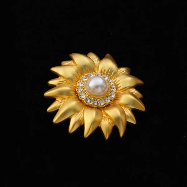 Sunflower Brooch