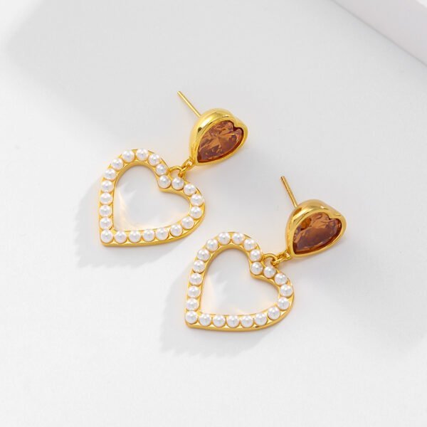 Love Pearl Earrings